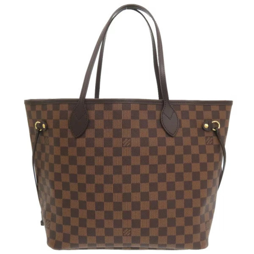 Louis Vuitton Damier Tote Cerise Bag Neverfull LV Red